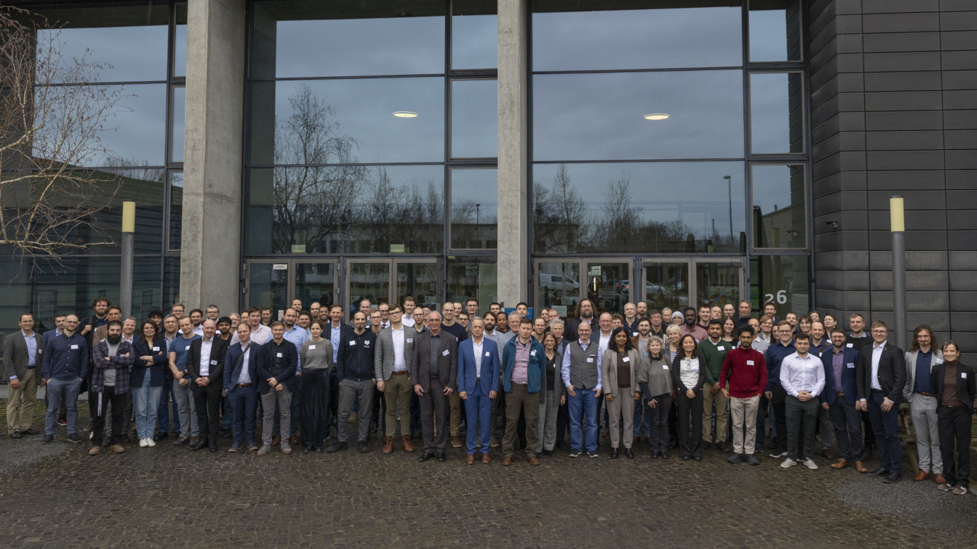 Teilnehmer der Veranstaltung in Berlin-Adlershof